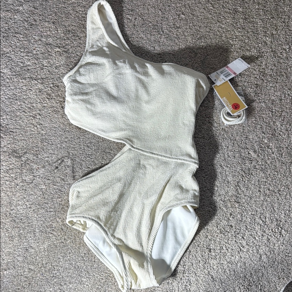 Michael Kors Cream Swimsuit